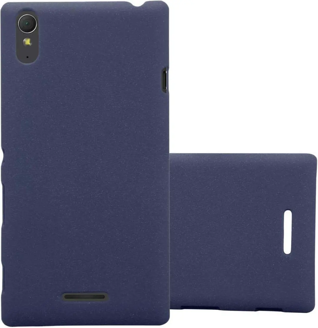 Cadorabo Hoesje geschikt voor Sony Xperia T3 in FROSTY BLAUW
