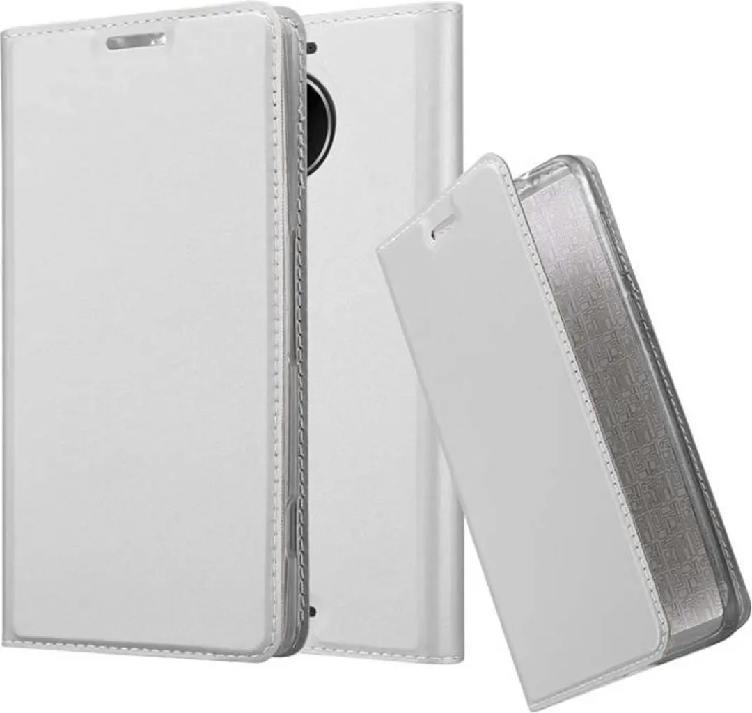 Cadorabo Hoesje geschikt voor Nokia Lumia 950 XL in CLASSY ZILVER