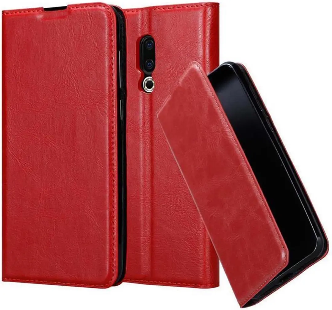 Cadorabo Hoesje geschikt voor MEIZU 16 in APPEL ROOD