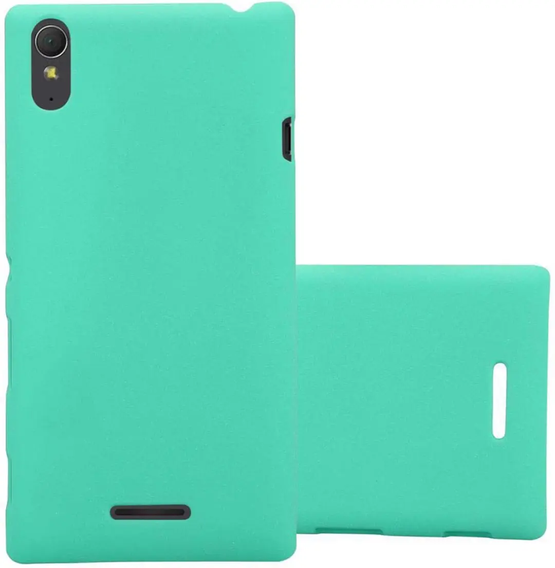 Cadorabo Hoesje geschikt voor Sony Xperia T3 in FROSTY GROEN