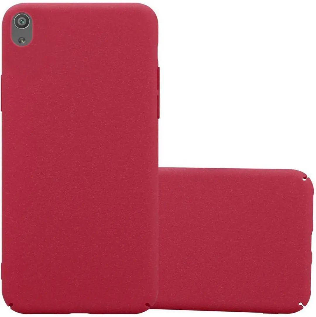 Cadorabo Hoesje geschikt voor Sony Xperia XA in FROSTY ROOD