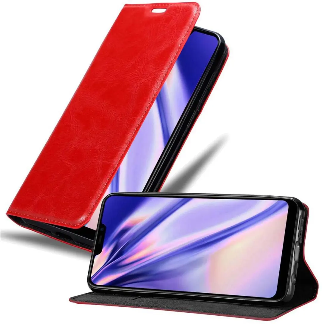 Cadorabo Hoesje geschikt voor Vivo Y81i in APPEL ROOD