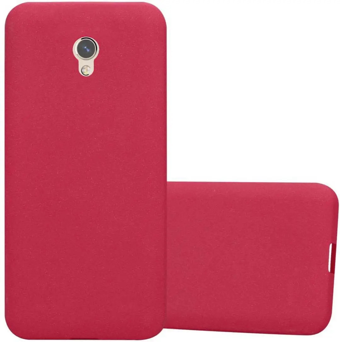 Cadorabo Hoesje geschikt voor ZTE Blade V7 in FROST ROOD
