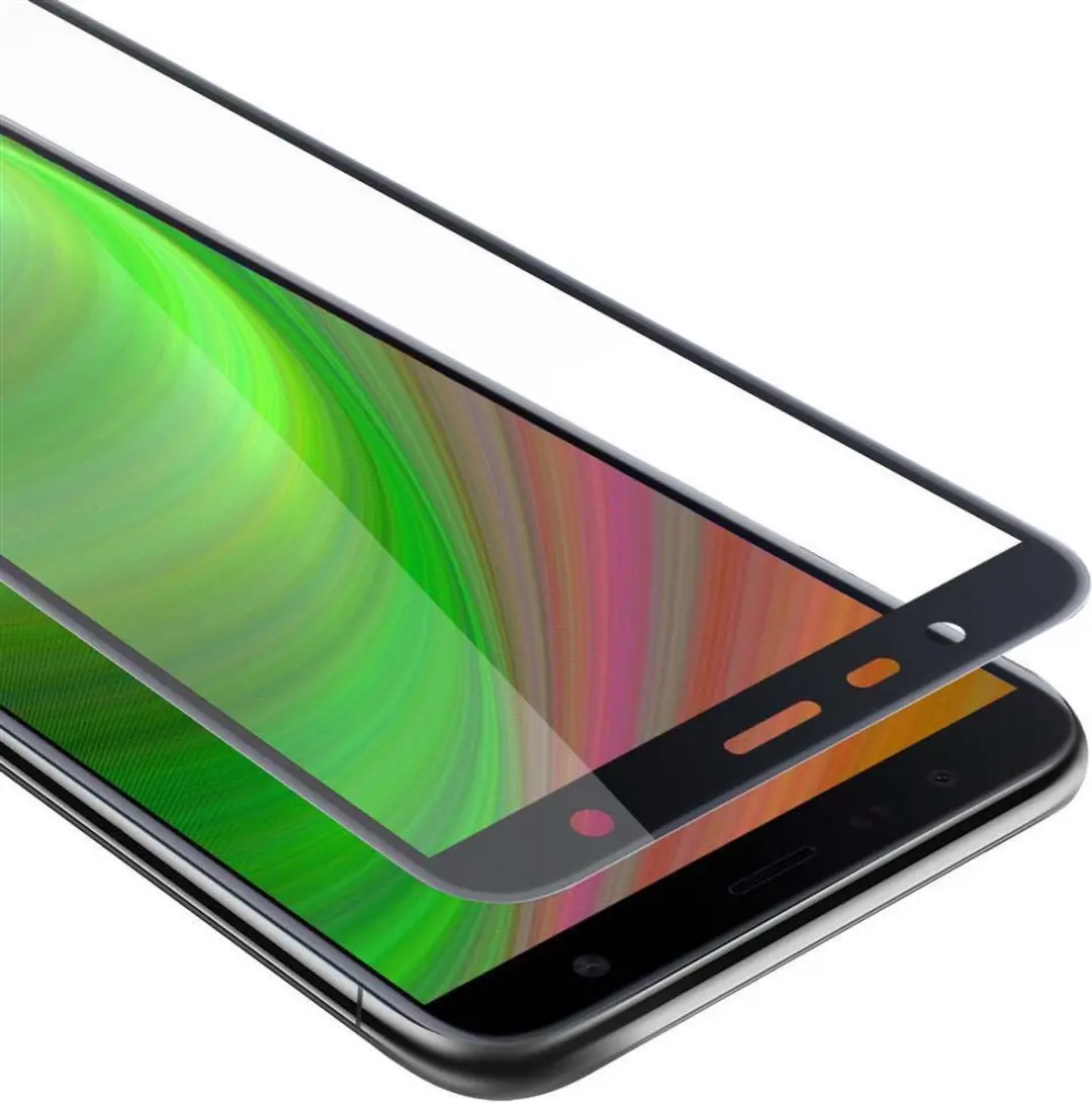 Cadorabo Screenprotector geschikt voor Samsung Galaxy J6 PLUS Volledig scherm pa