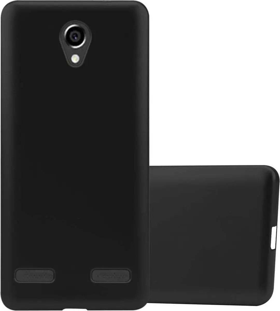 Cadorabo Hoesje geschikt voor ZTE Blade L7 in METALLIC ZWART