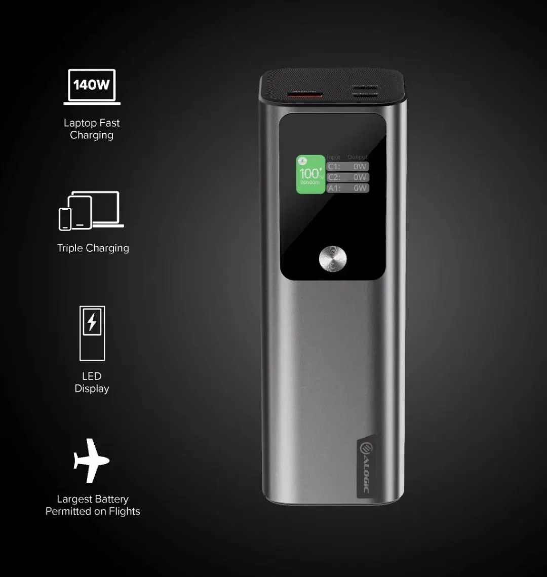 Alogic Ark 27.000 mAh Powerbank 140W