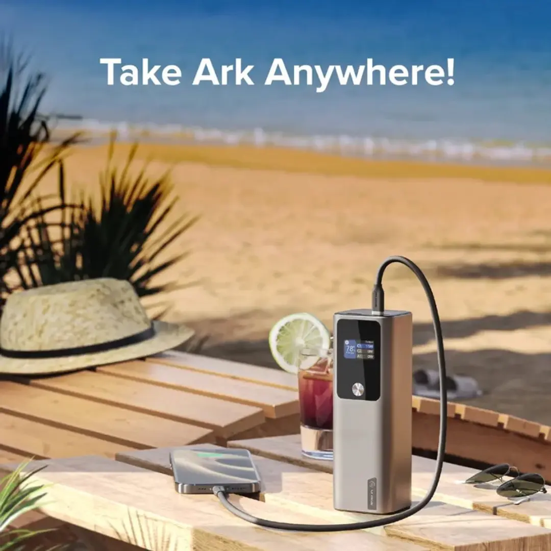 Alogic Ark 27.000 mAh Powerbank 140W - Grijs - afbeelding 4 van 6