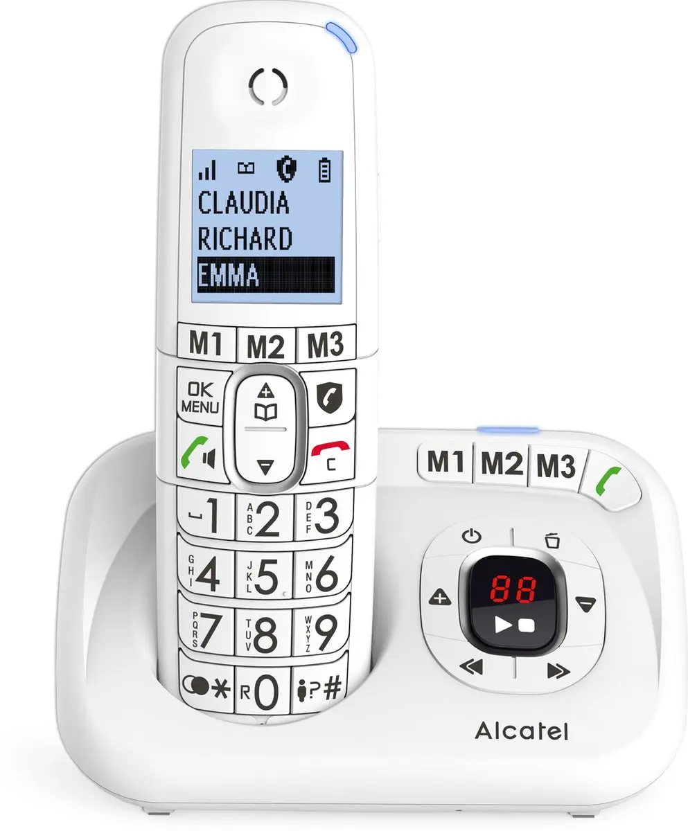Alcatel XL785 Voice: Betrouwbare Draadloze Dect Huistelefoon met Antwoordapparaa