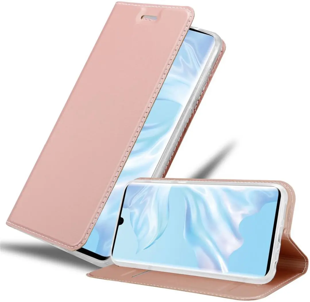 Cadorabo Hoesje geschikt voor Huawei P30 PRO in CLASSY ROSE GOUD