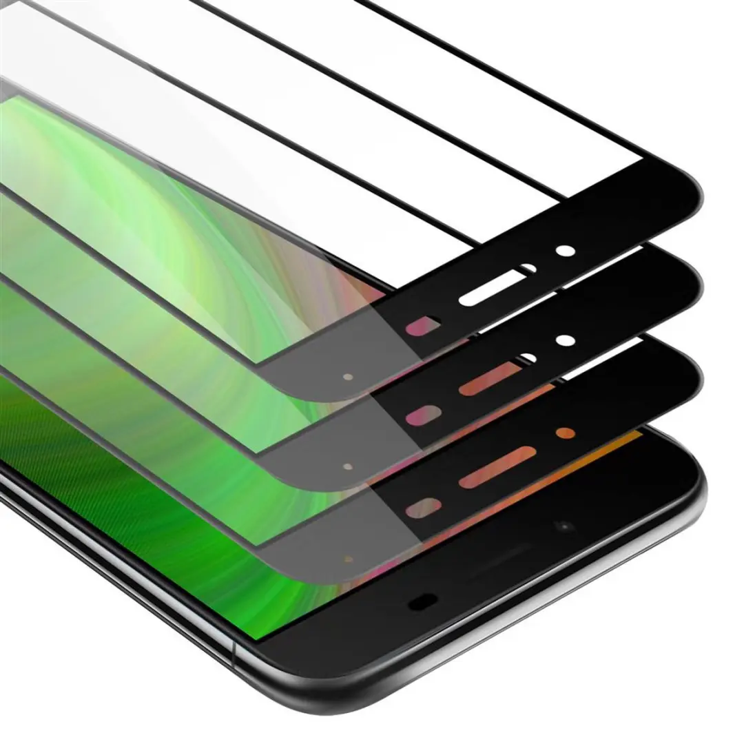 Cadorabo 3x Screenprotector geschikt voor Asus ZenFone 3 MAX (5.5 Zoll) Volledig