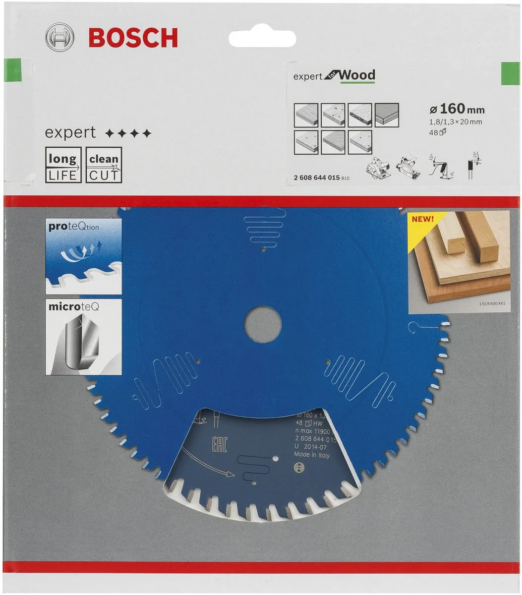 Bosch Expert Cirkelzaagblad 120mm 48 Tanden - Hout