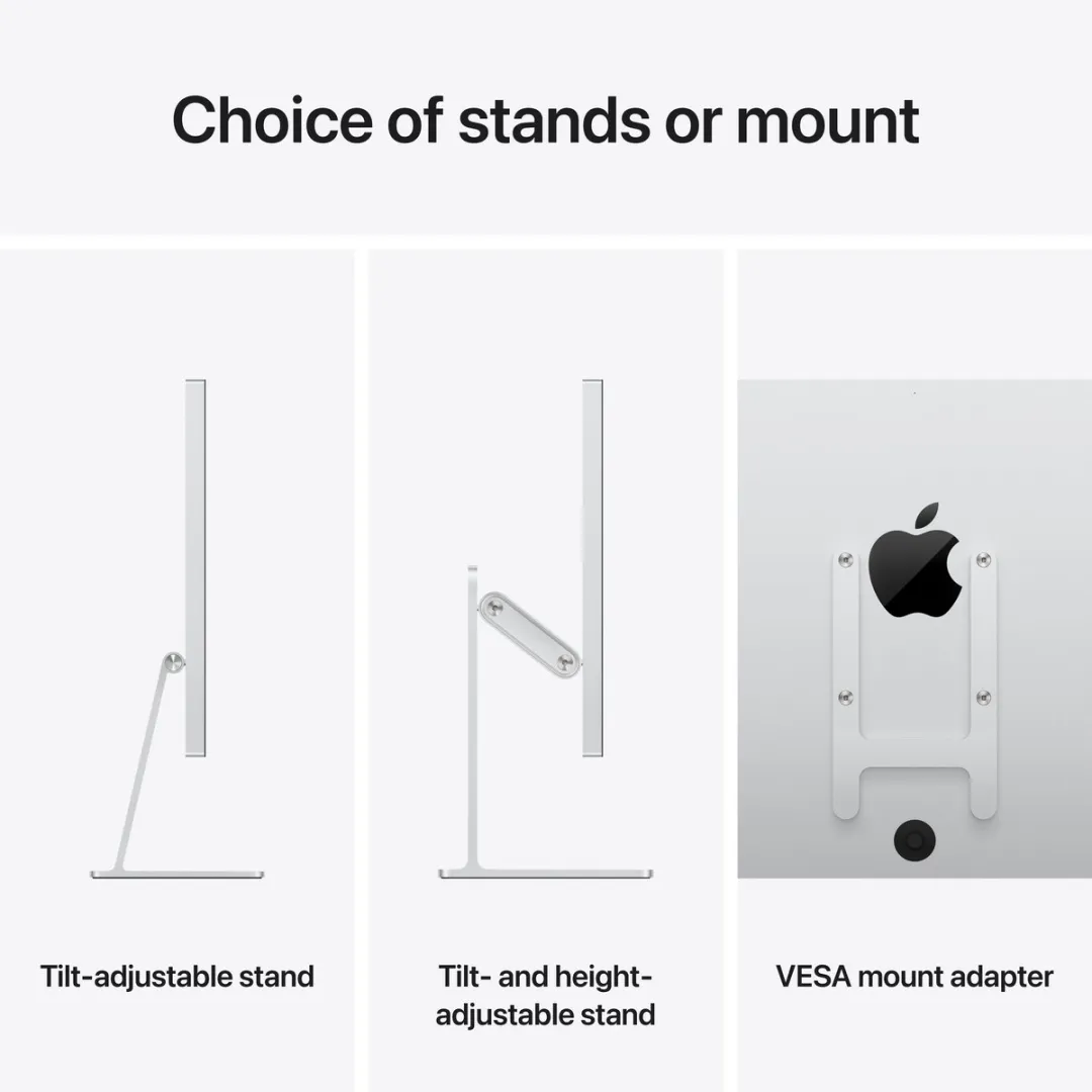 Apple Studio Display MFEW4FD/A - 27 inch - Zilver