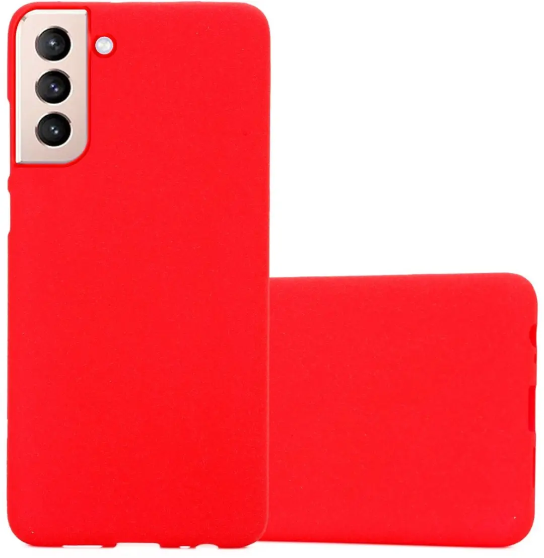 Cadorabo Hoesje geschikt voor Samsung Galaxy S22 in FROST ROOD