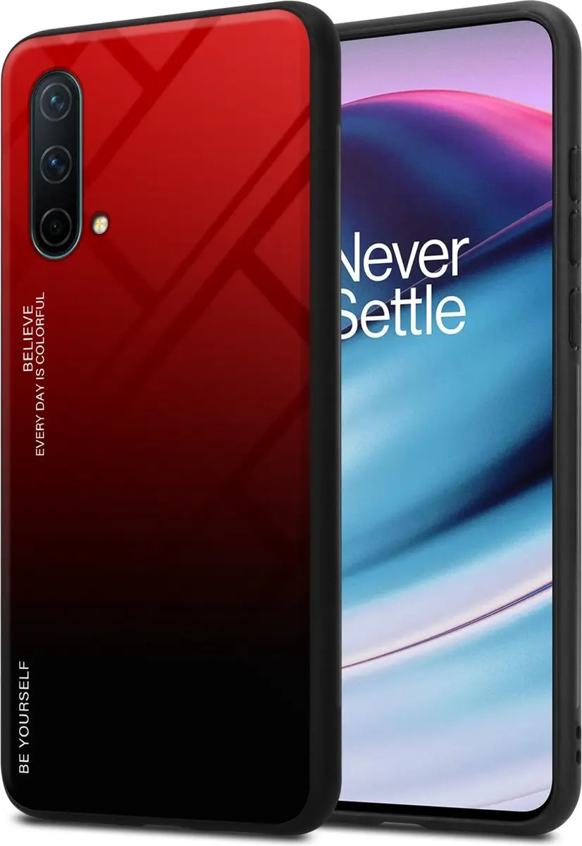 Cadorabo Hoesje geschikt voor OnePlus Nord CE 5G in ROOD