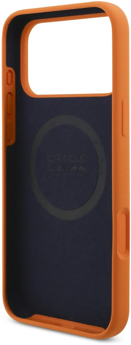 Red Bull Racing Silicone Ring Back Cover iPhone 17 Pro Max - Oranje - 14911 - afbeelding 6 van 6