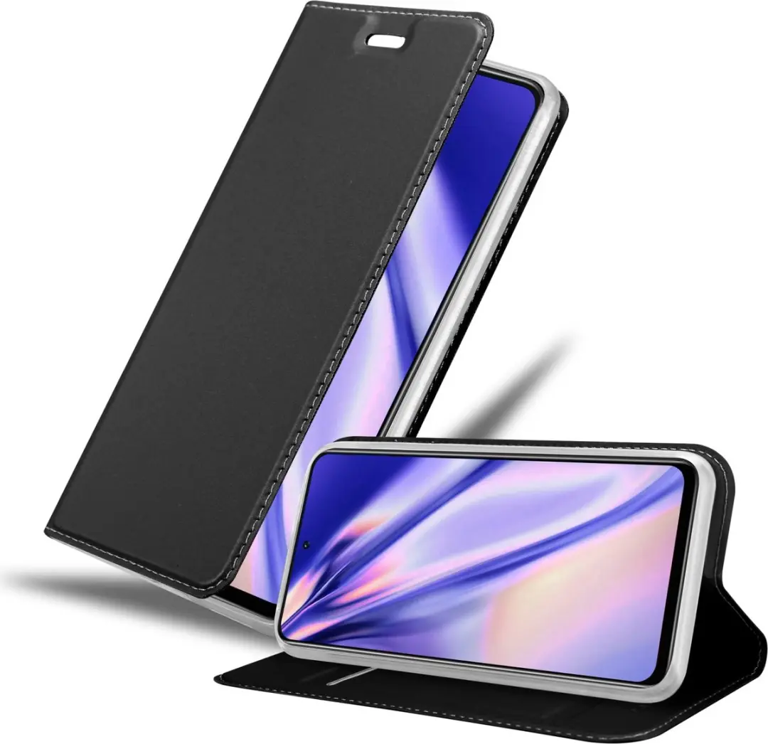 Cadorabo Hoesje geschikt voor Xiaomi POCO X3 GT in CLASSY ZWART