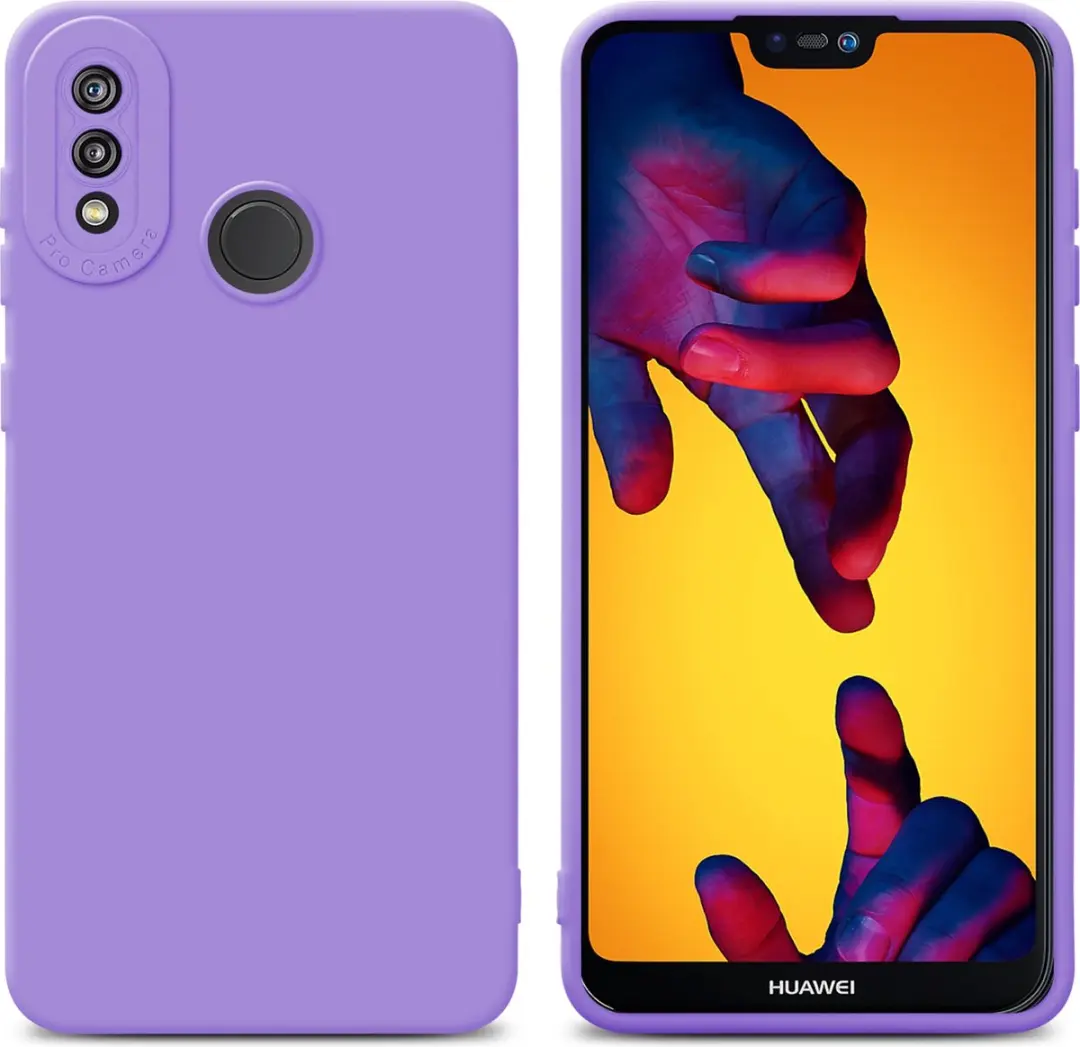 Cadorabo Hoesje geschikt voor Huawei P20 LITE 2018 / NOVA 3E in FLUID LICHT PAAR