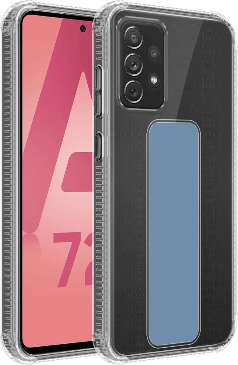 Cadorabo Hoesje geschikt voor Samsung Galaxy A72 4G / 5G in LICHTBLAUW