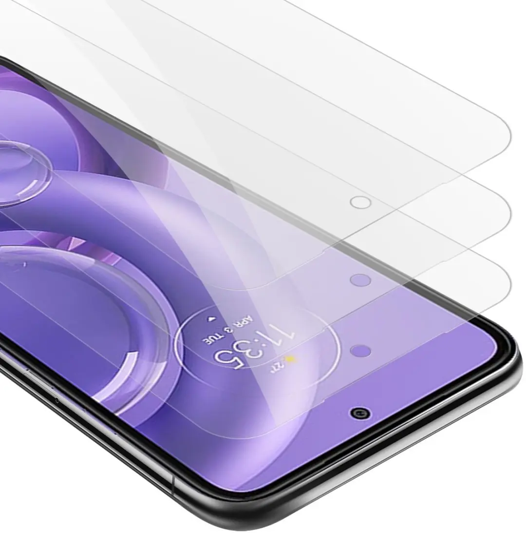 Cadorabo 3x Screenprotector geschikt voor Motorola EDGE 30 NEO