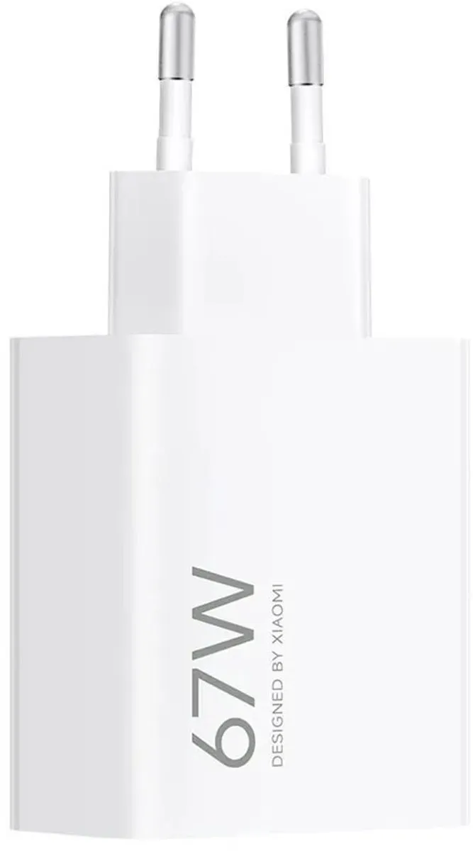 Xiaomi 67W HyperCharge Power Adapter BHR07SKEU - USB-A - Wit