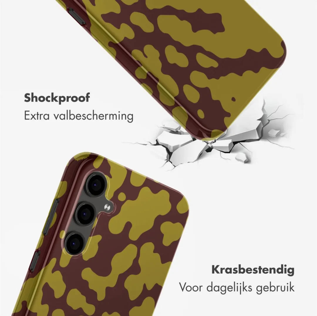 Selencia Hoesje Samsung Galaxy S24 FE - Moo'd Olive Dust