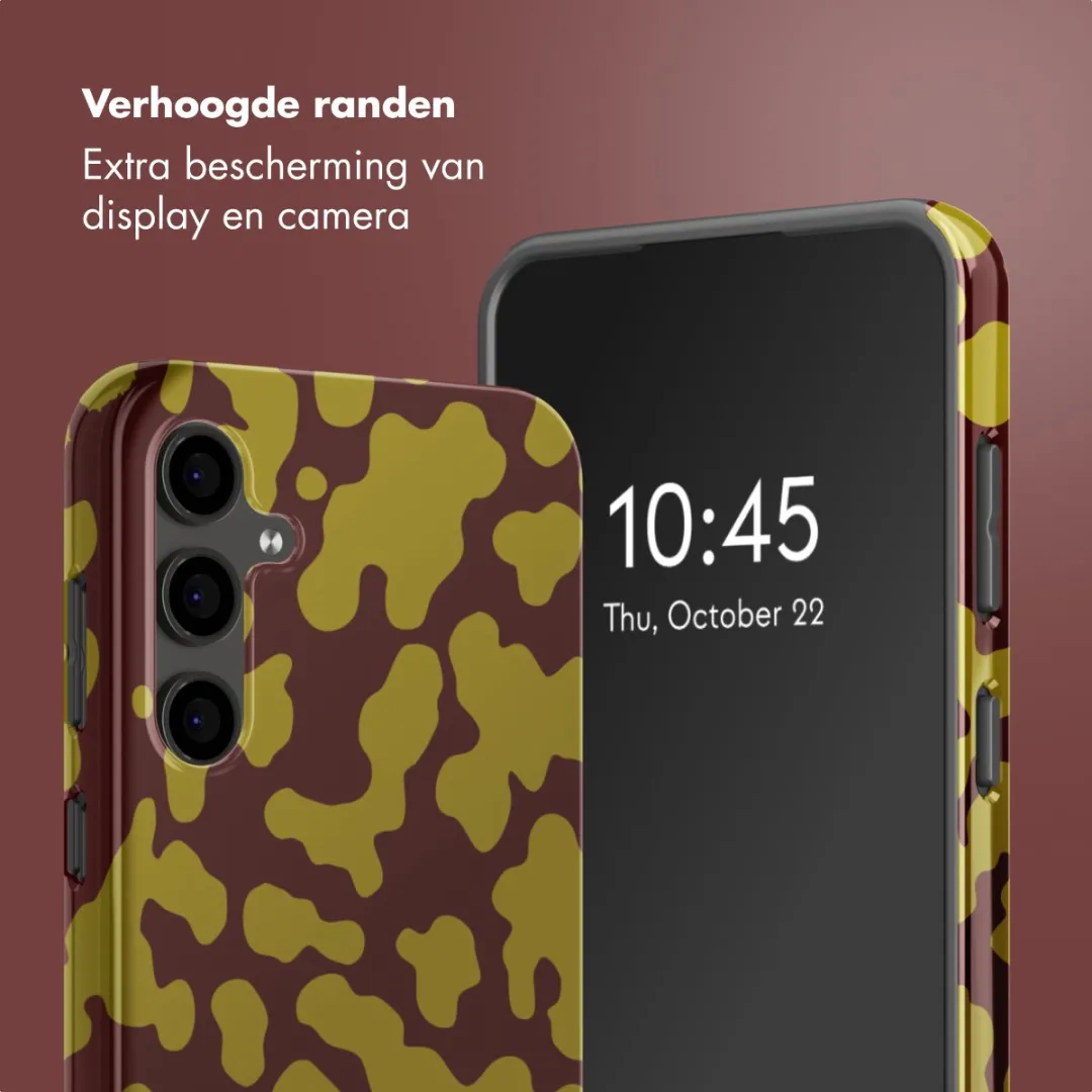 Selencia Hoesje Samsung Galaxy S24 FE - Moo'd Olive Dust