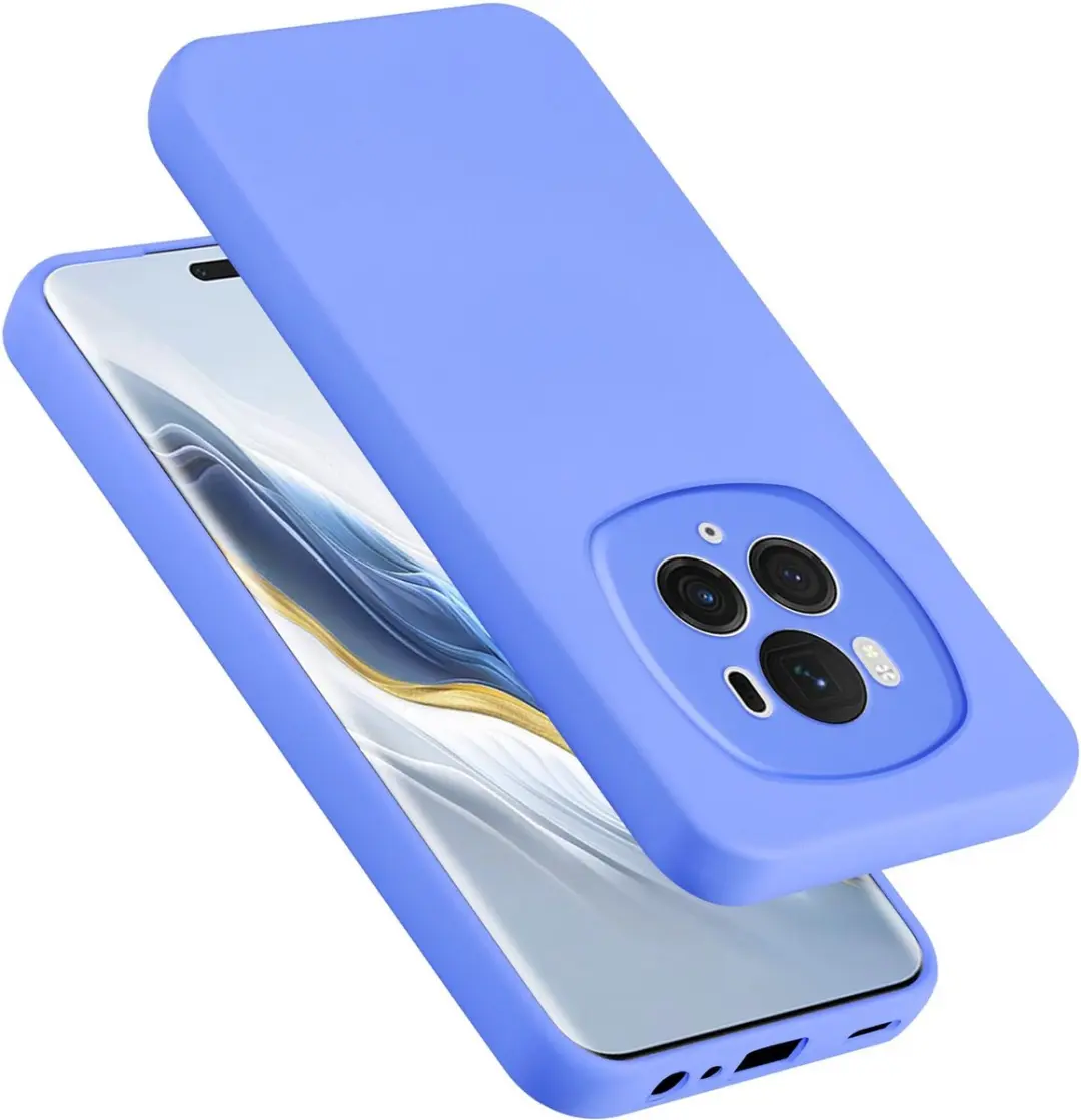 Cadorabo Hoesje geschikt voor Honor Magic 6 Pro in LIQUID LICHT PAARS