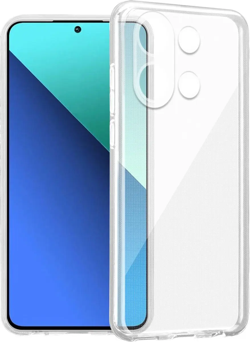 Cadorabo Hoesje geschikt voor Redmi Note 13 4G in VOLLEDIG TRANSPARANT