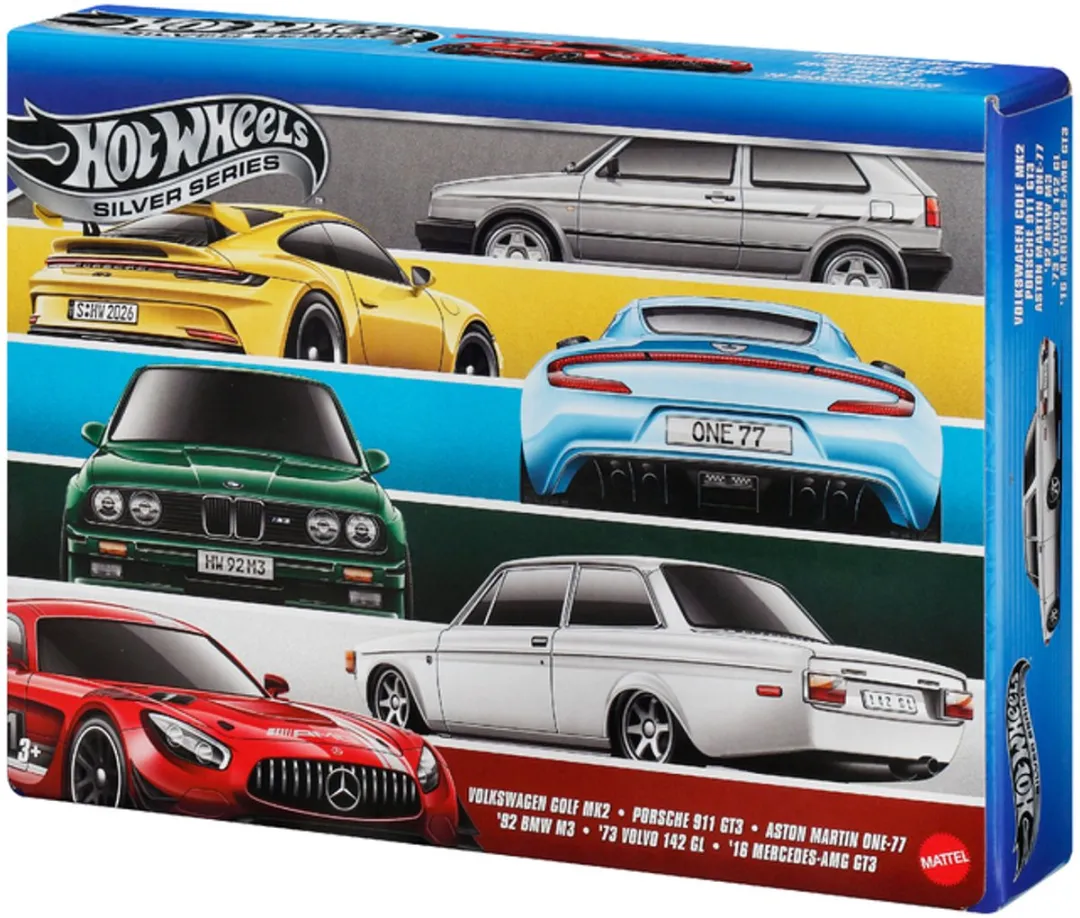 Hot Wheels JLB25 Euro Style Set - 6 Stuks - afbeelding 6 van 6