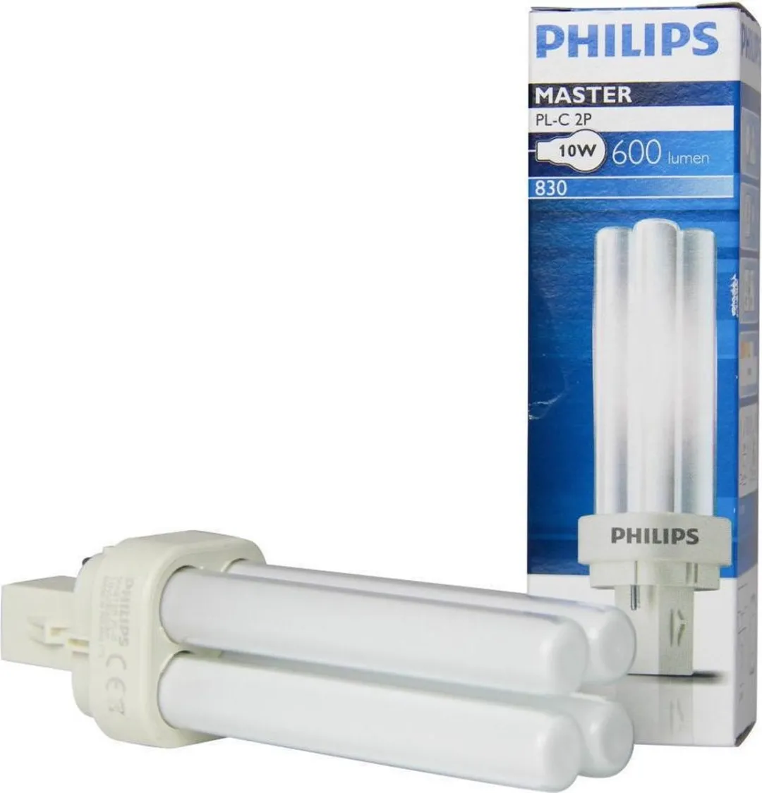Philips MASTER PL-C 2P 10W Warm Wit Mat