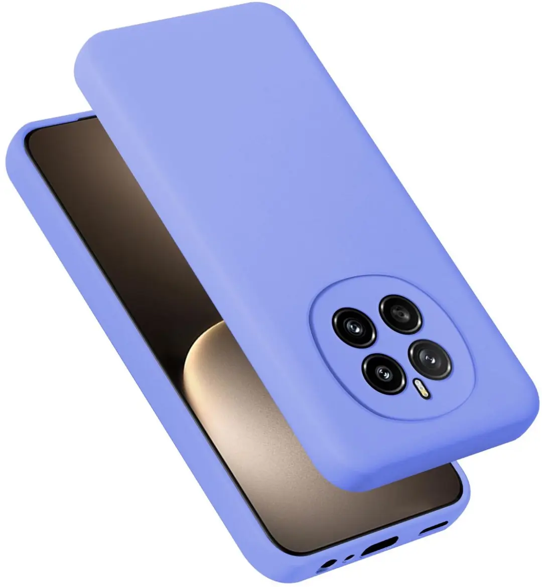 Cadorabo Hoesje geschikt voor Honor Magic 7 in LIQUID LICHT PAARS