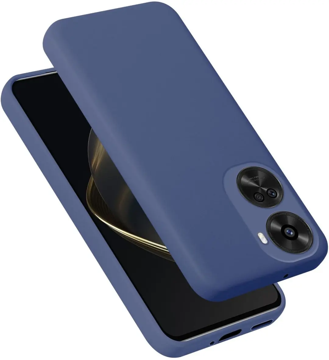 Cadorabo Hoesje geschikt voor Huawei Nova 12 SE Case in Liquid Blauw Beschermhoe