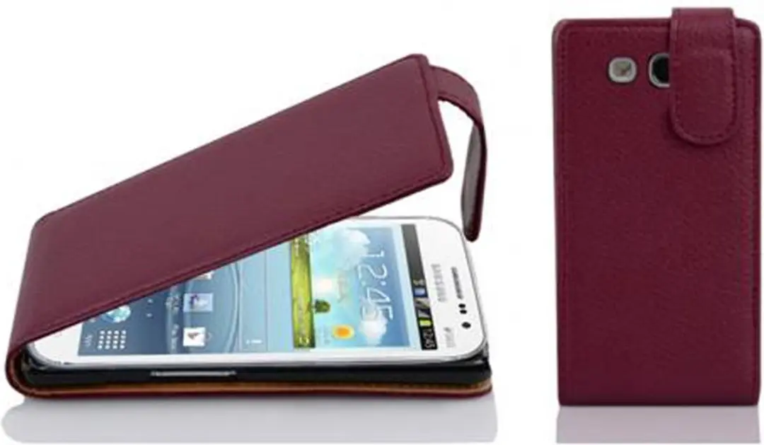 Cadorabo Hoesje geschikt voor Samsung Galaxy WIN in BORDEAUX PAARS