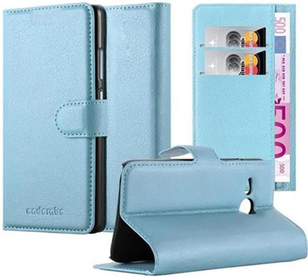 Cadorabo Hoesje geschikt voor HTC ONE M8 MINI in PASTEL BLAUW