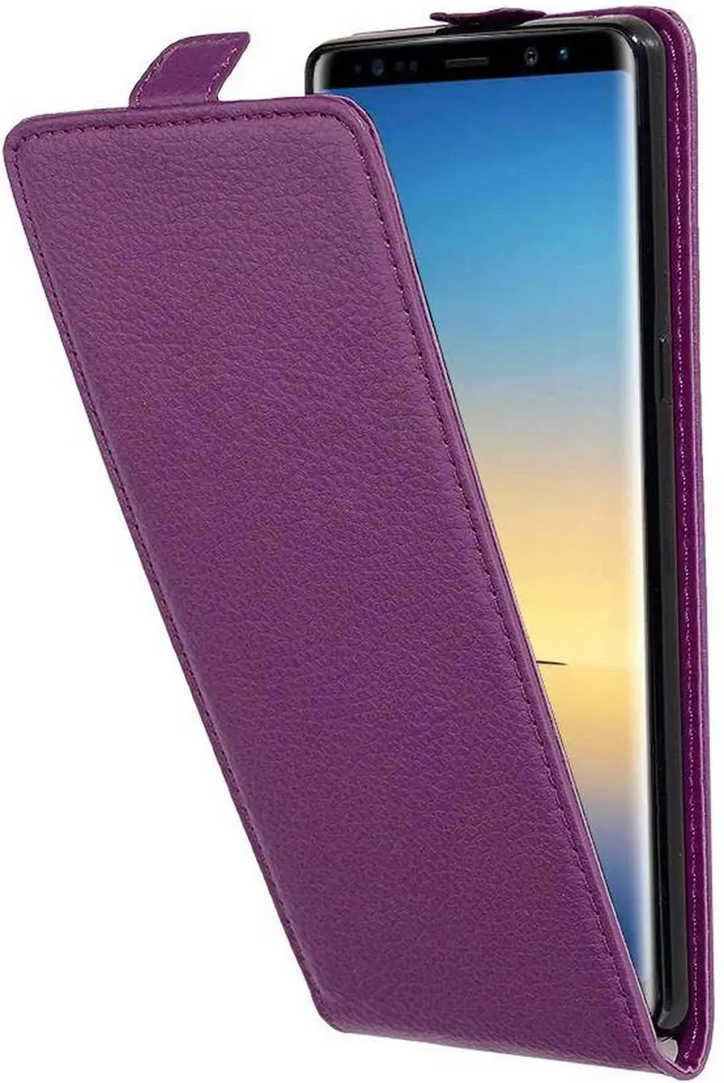 Cadorabo Hoesje geschikt voor Samsung Galaxy NOTE 8 in BORDEAUX PAARS