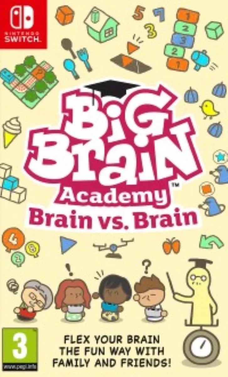 Nintendo Big Brain Academy Brain vs Brain