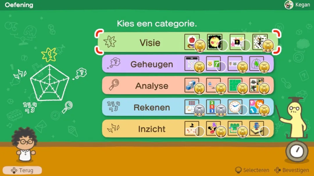 Nintendo Big Brain Academy Brain vs Brain - Nintendo Switch