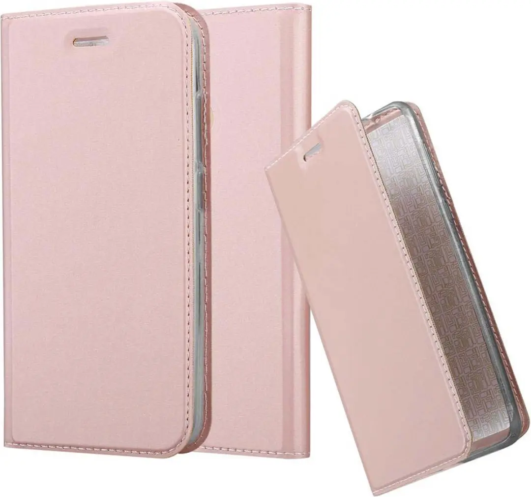 Cadorabo Hoesje geschikt voor Xiaomi Mi A1 / Mi 5X in CLASSY ROSE GOUD