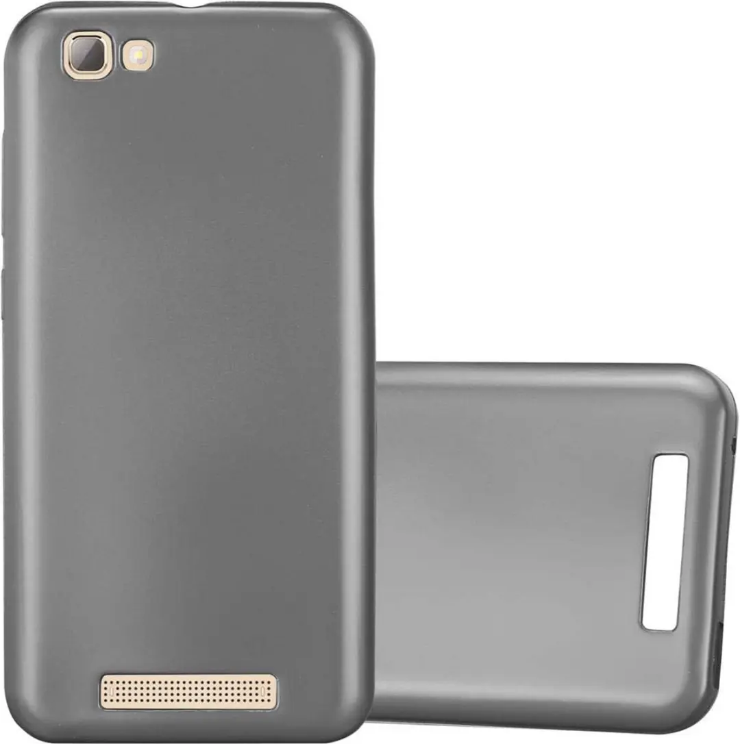 Cadorabo Hoesje geschikt voor ZTE Blade A612 in METALLIC GRIJS