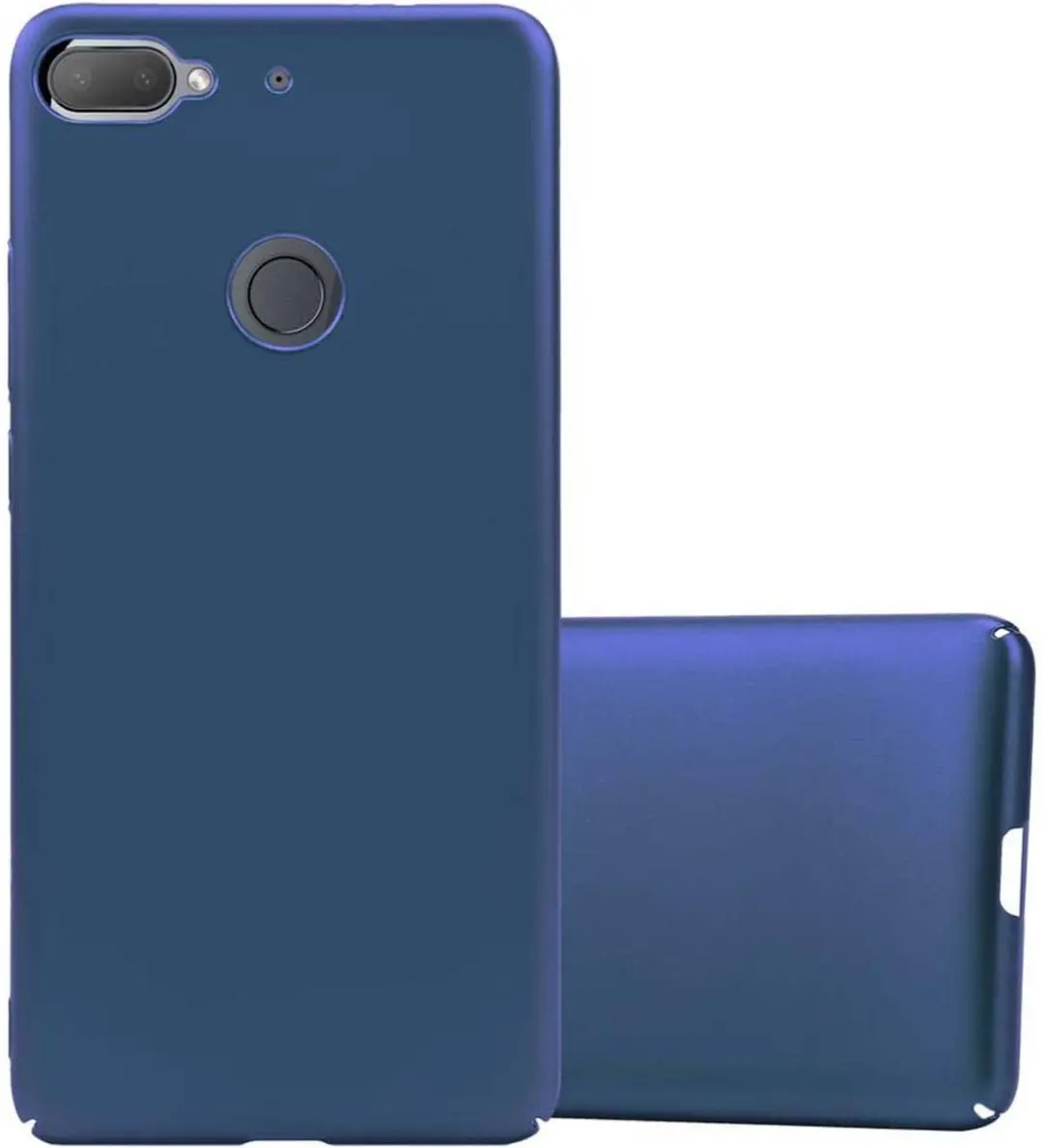 Cadorabo Hoesje geschikt voor HTC Desire 12 PLUS in METAAL BLAUW