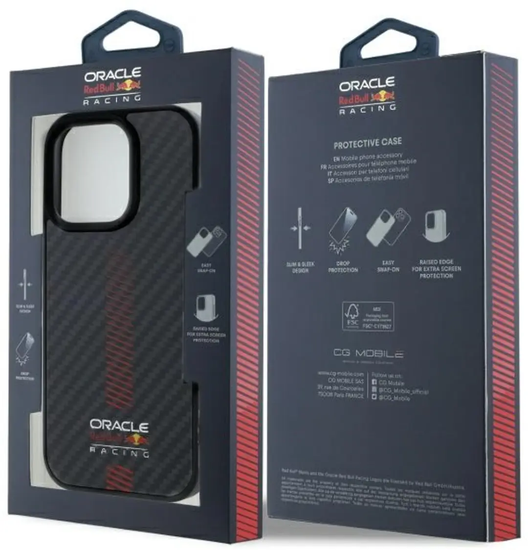 Red Bull RBHMP15X24CFGSMK Hoesje iPhone 15 Pro Max - afbeelding 5 van 6