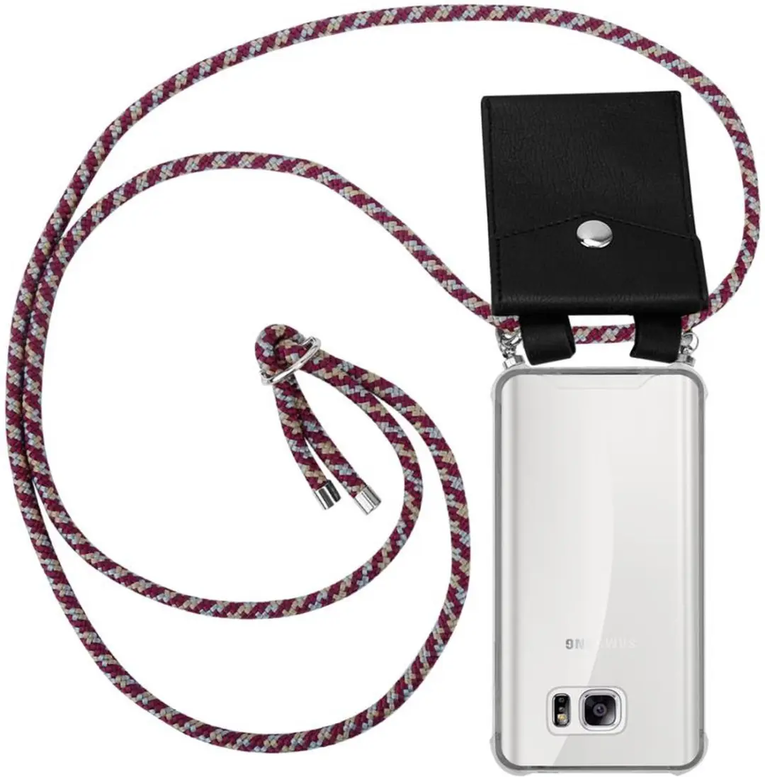 Cadorabo Hoesje geschikt voor Samsung Galaxy NOTE 5 in ROOD GEEL WIT