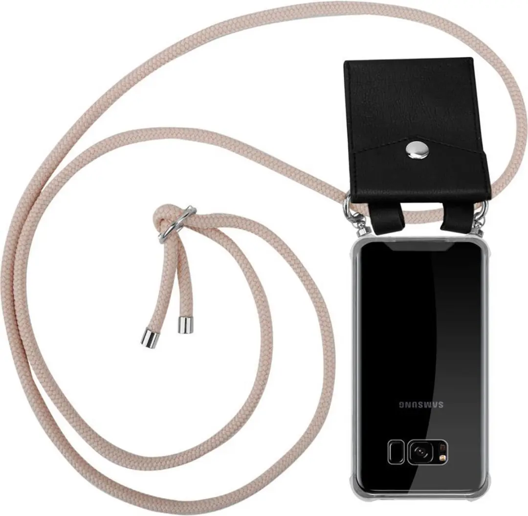 Cadorabo Hoesje geschikt voor Samsung Galaxy S8 PLUS in PEARLY ROSE GOUD