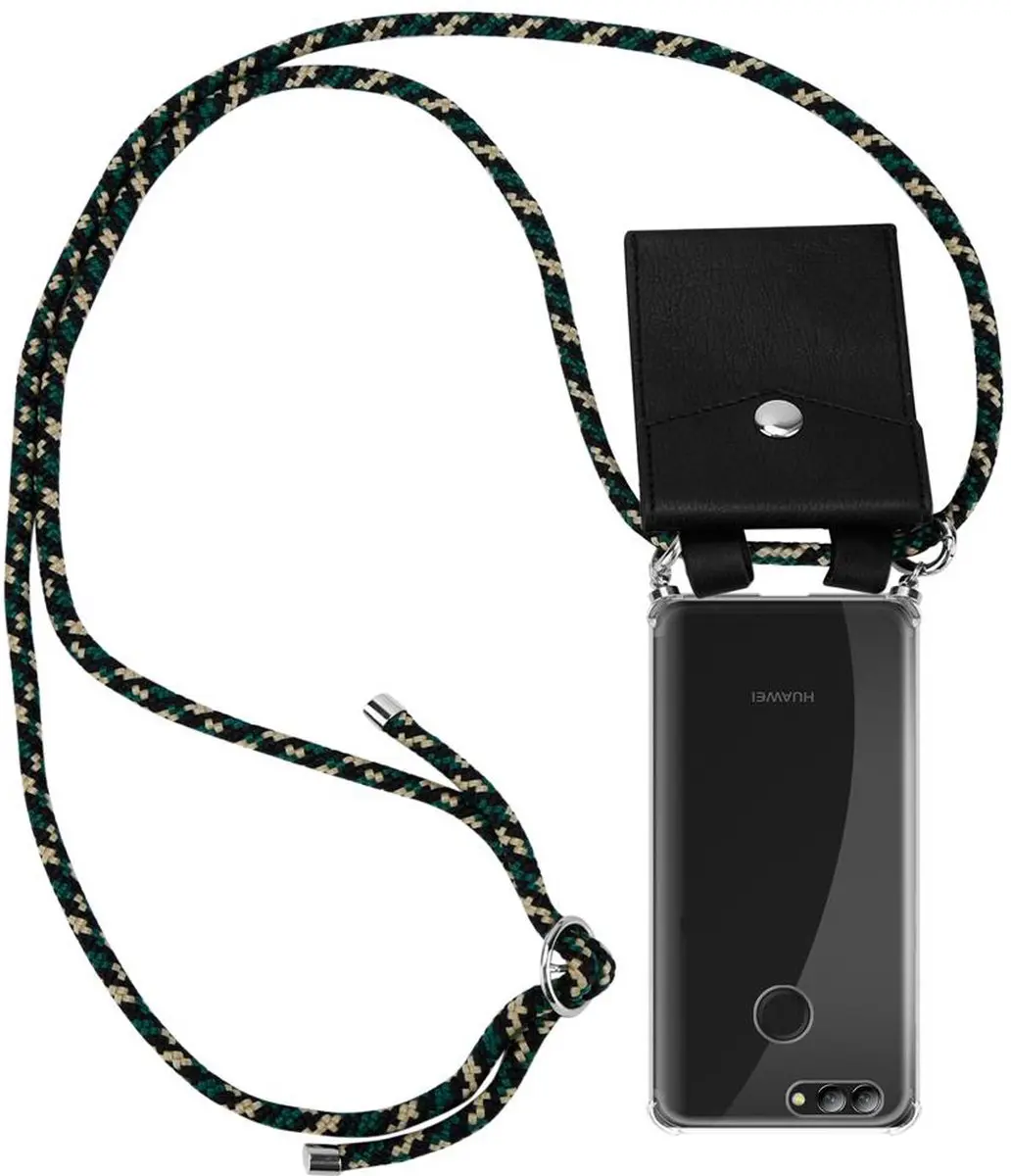 Cadorabo Hoesje geschikt voor Huawei NOVA 2 in CAMOUFLAGE