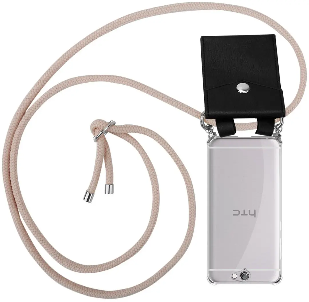 Cadorabo Hoesje geschikt voor HTC ONE A9 in PEARLY ROSE GOUD