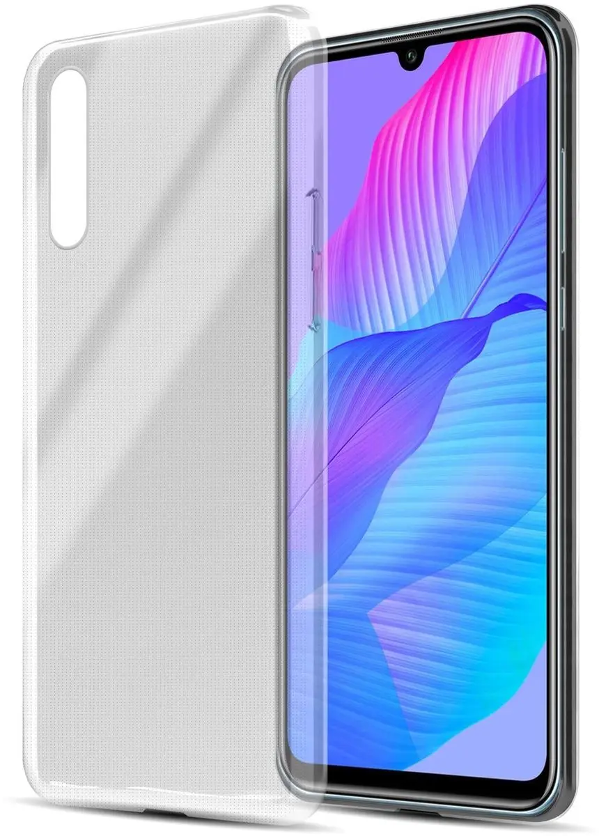 Cadorabo Hoesje geschikt voor Huawei P SMART S in VOLLEDIG TRANSPARANT