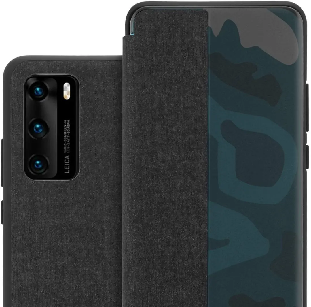 Cadorabo Hoesje geschikt voor Huawei P40 in ZWART