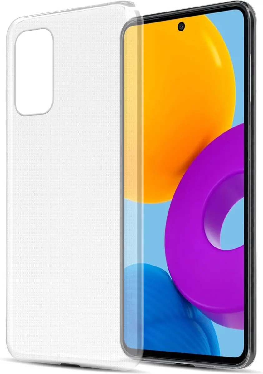 Cadorabo Hoesje geschikt voor Samsung Galaxy M52 5G in VOLLEDIG TRANSPARANT