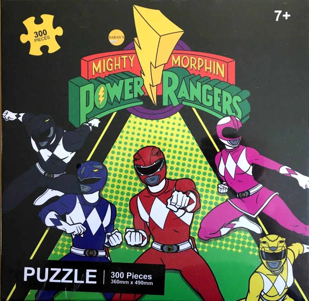 Hasbro Mighty Morphin Power Rangers Puzzel 300 Stukjes