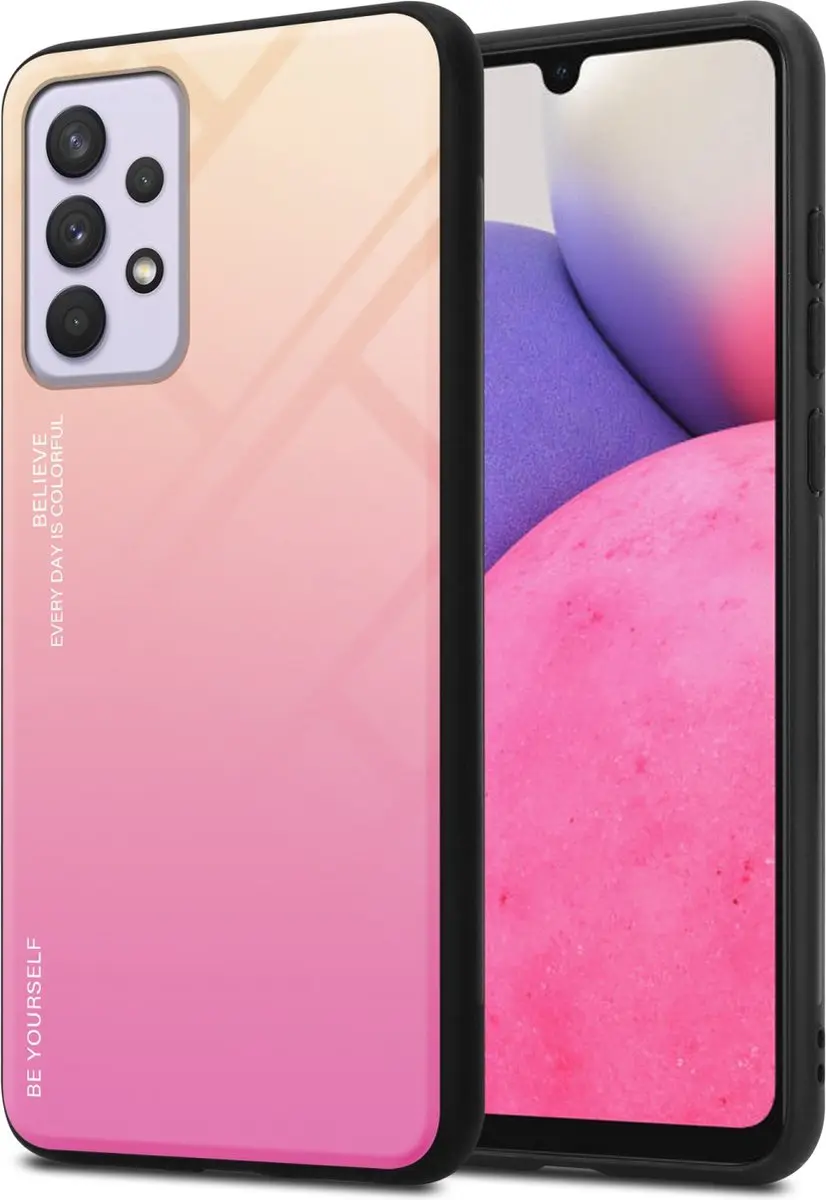 Cadorabo Hoesje geschikt voor Samsung Galaxy A33 5G in GEEL